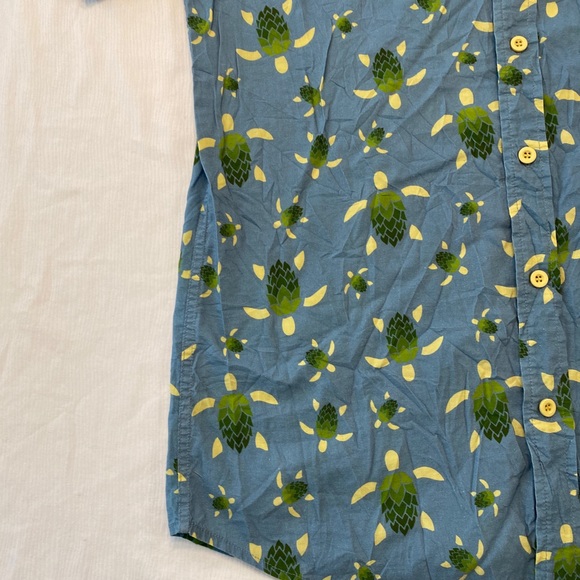 Salty Turtle Beer Co Button Up Shirt - Picture 5 of 11